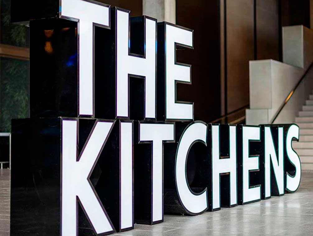 Rótulo de metacrilato The Kitchens