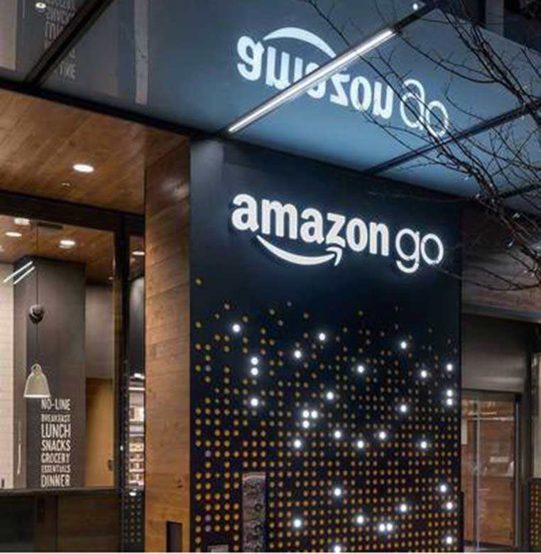 Entrada tienda amazon go UK