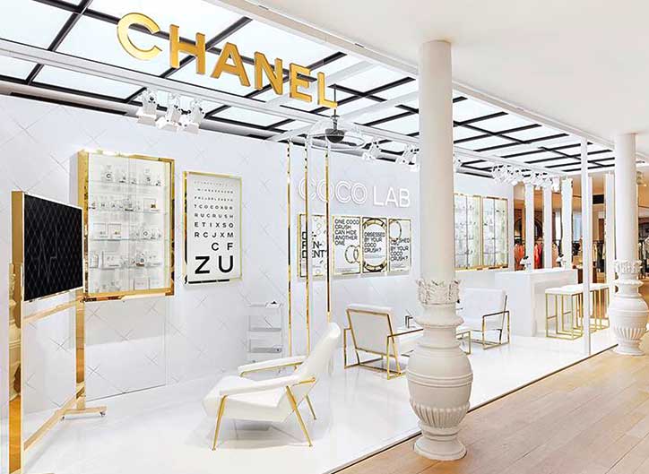 Chanel Coco Lab Pop Up experiencia de cliente