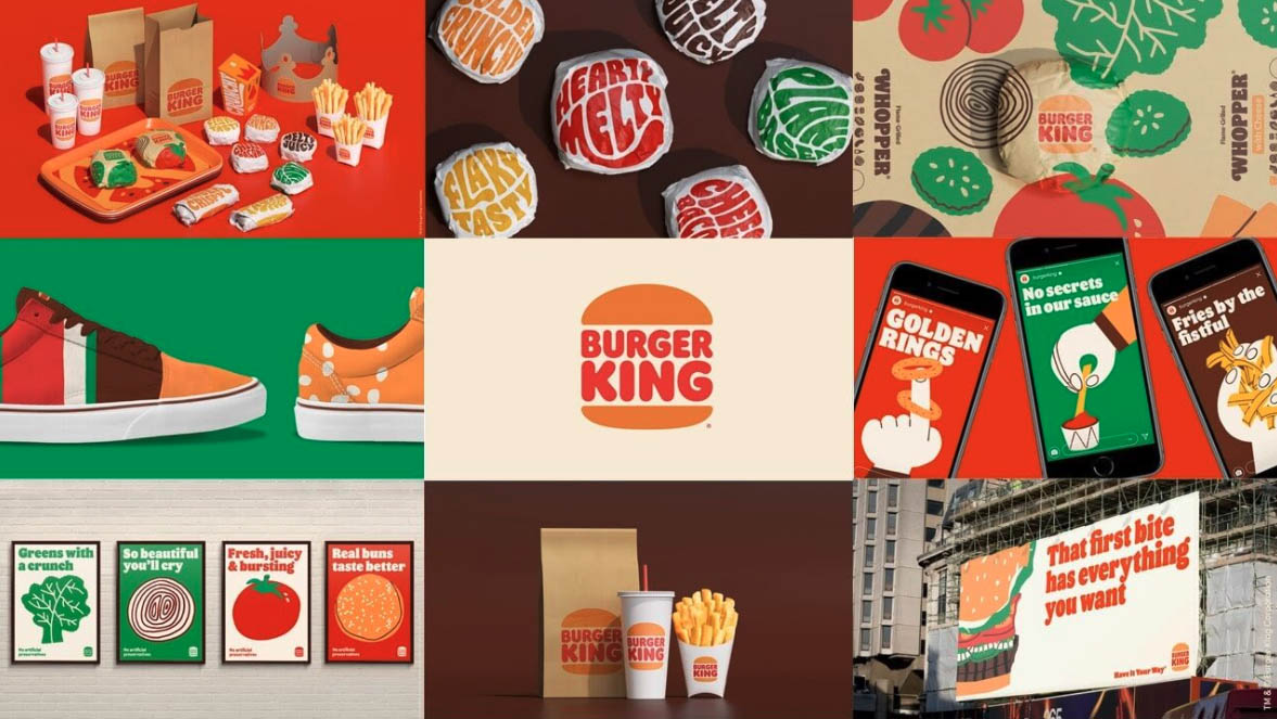 Renovación de la imagen corporativa de Burger King