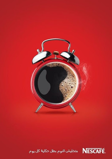 Impresión gráfica Nescafé