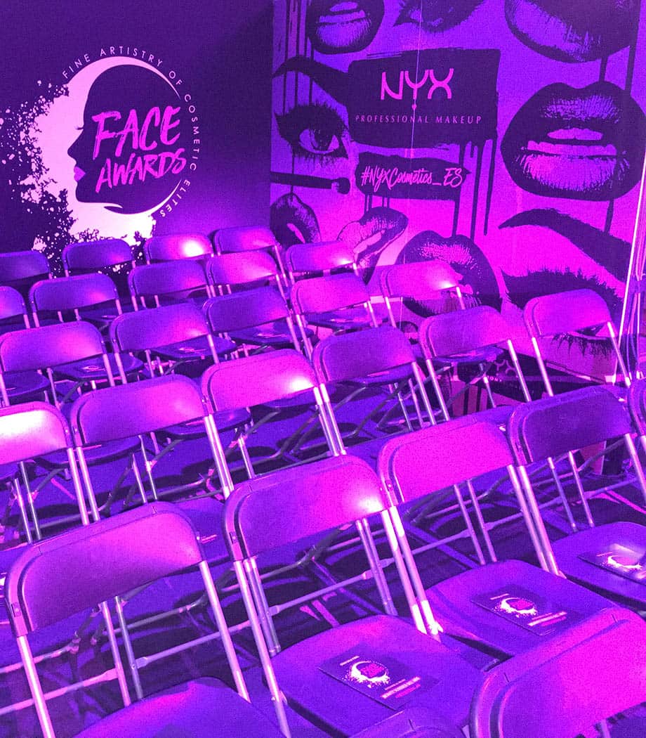 Producción gráfica para un evento de Nyx