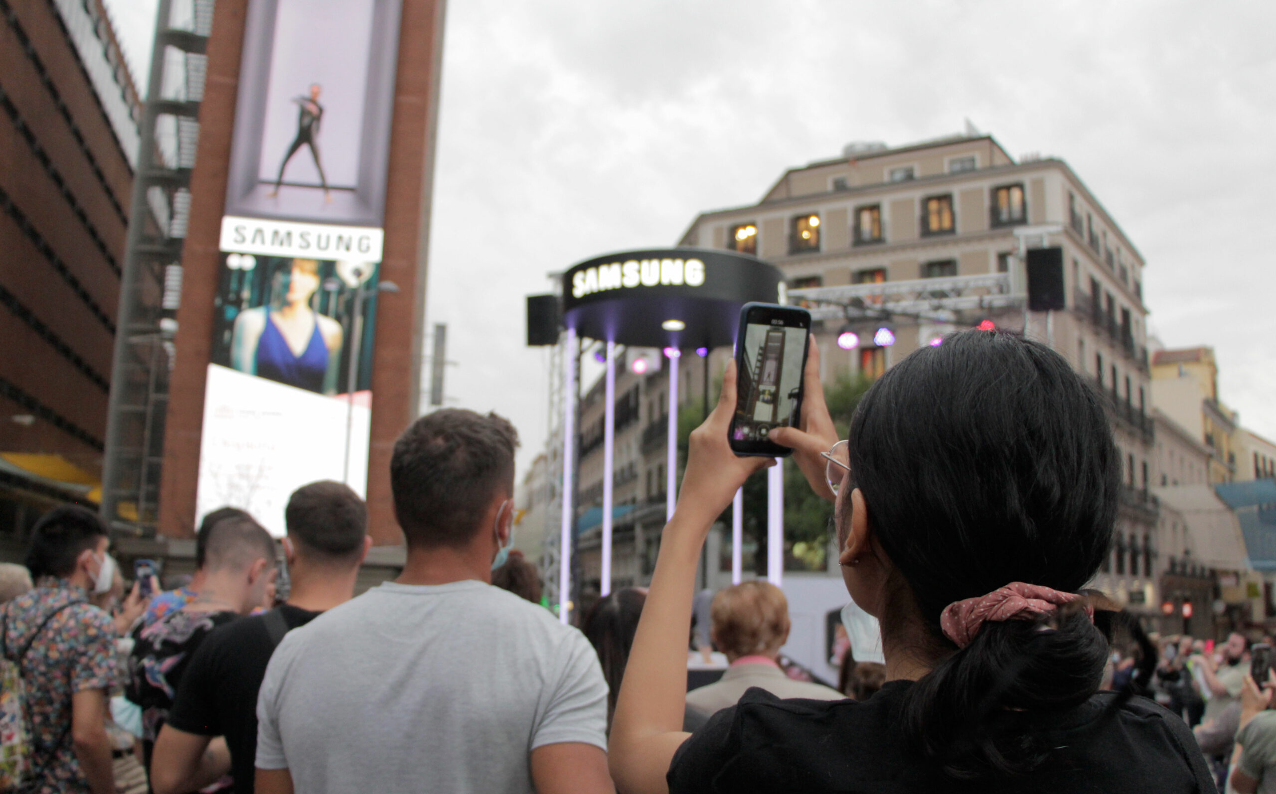 Evento de Samsung en Callao.