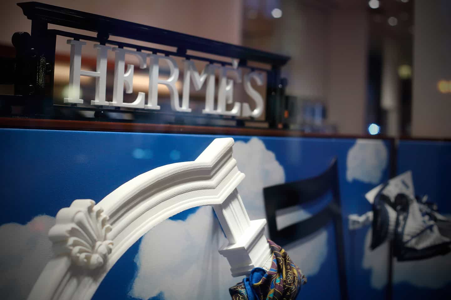 Proyecto de escaparates para Hermès