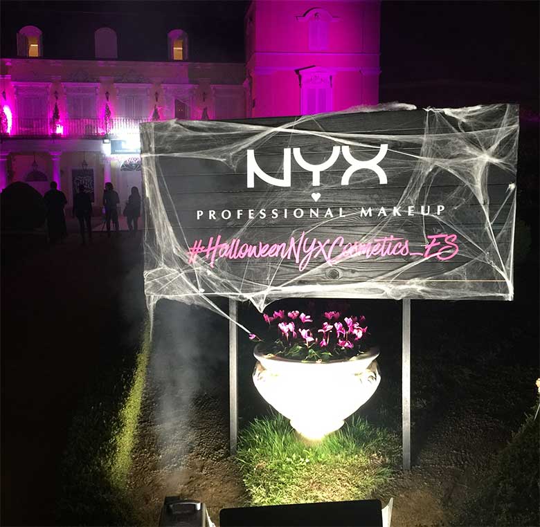 Evento de marca para NYX Cosmetics