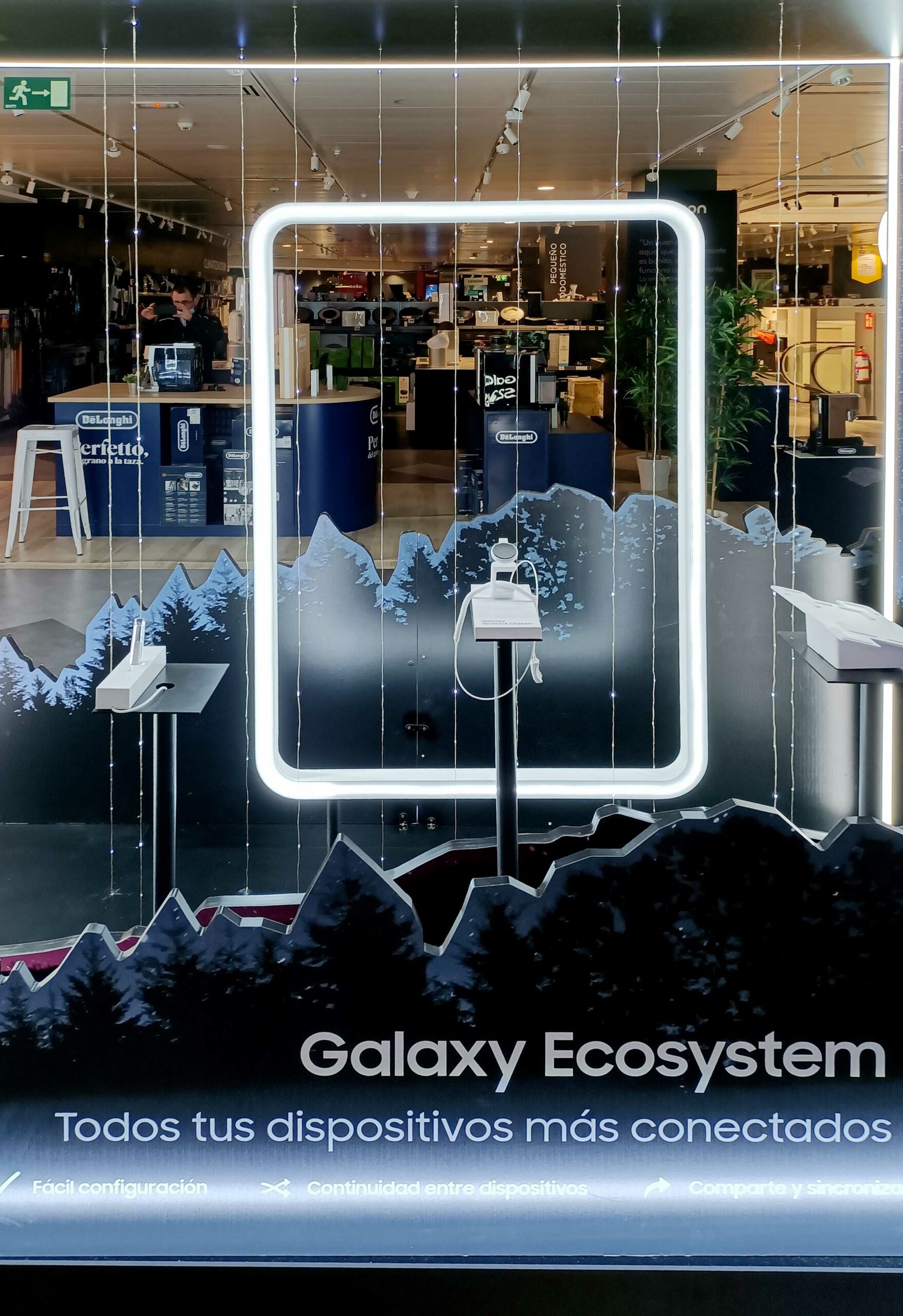 Instalación de promociones Samsung en el punto de venta