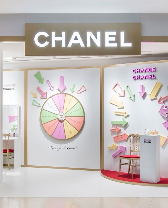 Pop-up store de Chanel en Singapur