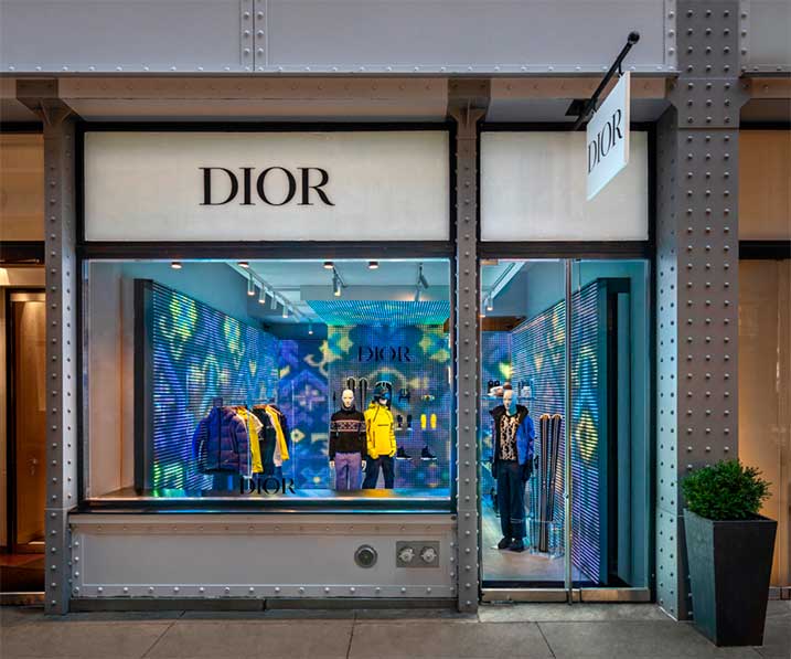 Pop-up store de Dior en Nueva York