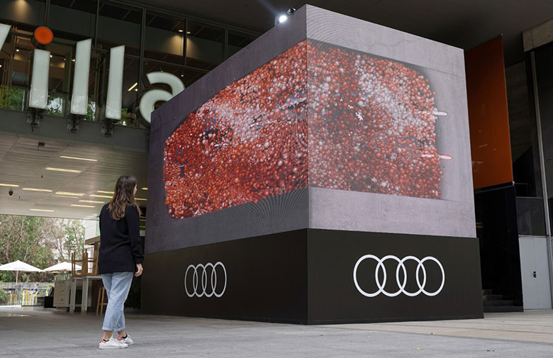 Evento del Audi RS E-Tron GT en Barcelona