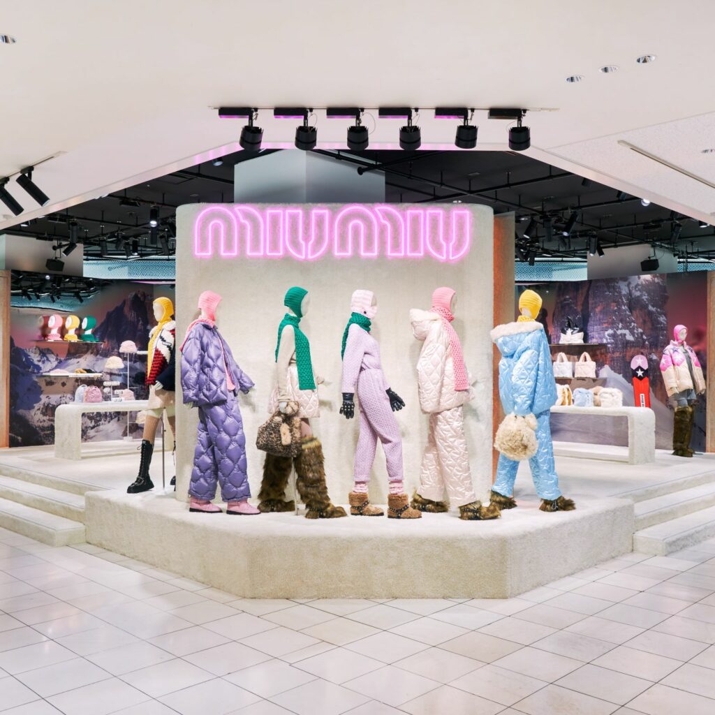 Pop-up store de Miu Miu en Tokio