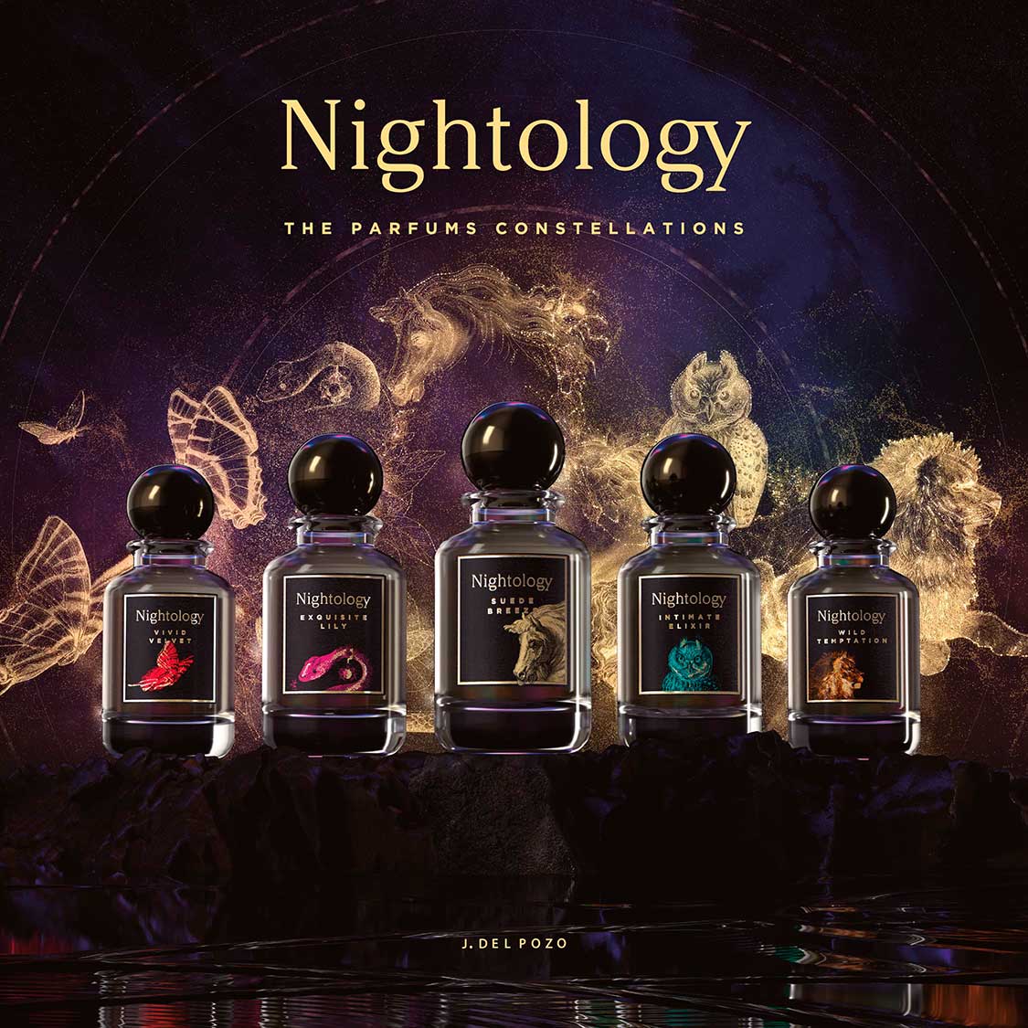 Campaña Halloween NIGHTOLOGY The Parfums Constellations