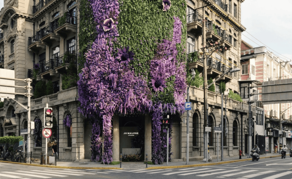 Escaparate Jo Malone, Shanghai