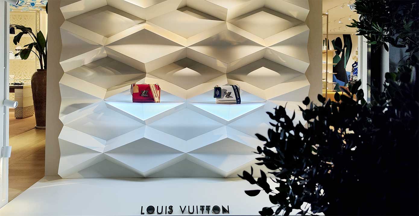 Louis Vuitton escaparates boutique Puerto Banus