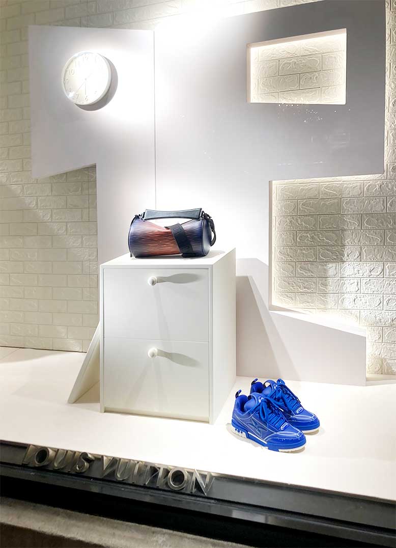 Louis Vuitton escaparates boutique Puerto Banus