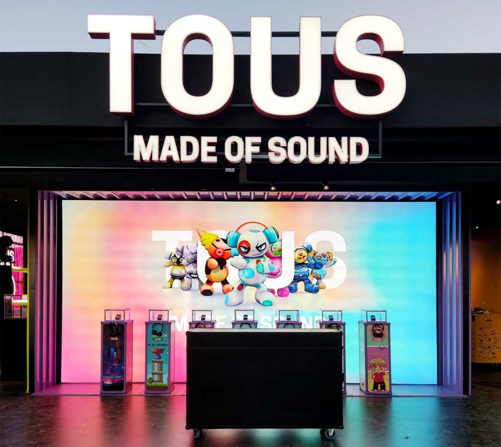 Stand de Tous en el Festival MAD COOL 22, Madrid