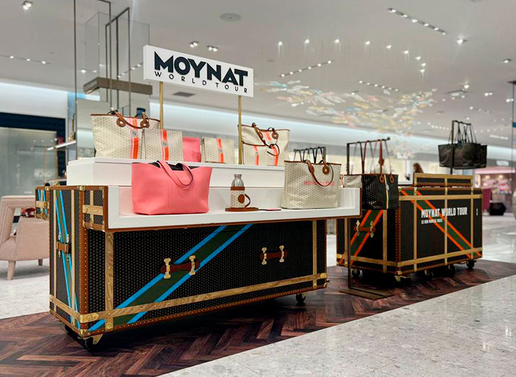 Pop up de Moynat, Saks Fifth Avenue NYC