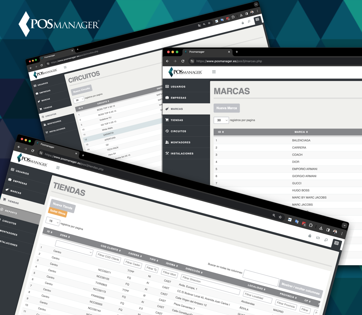 Posmanager, herramienta de gestión