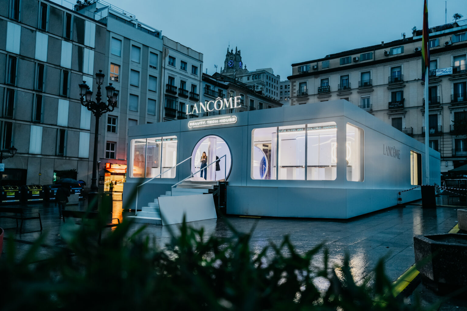 LANCÔME BEAUTY TECH HOUSE pop-up. Un espacio efímero de marca