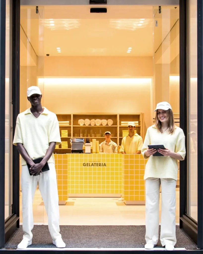 Zara home milano gelateria