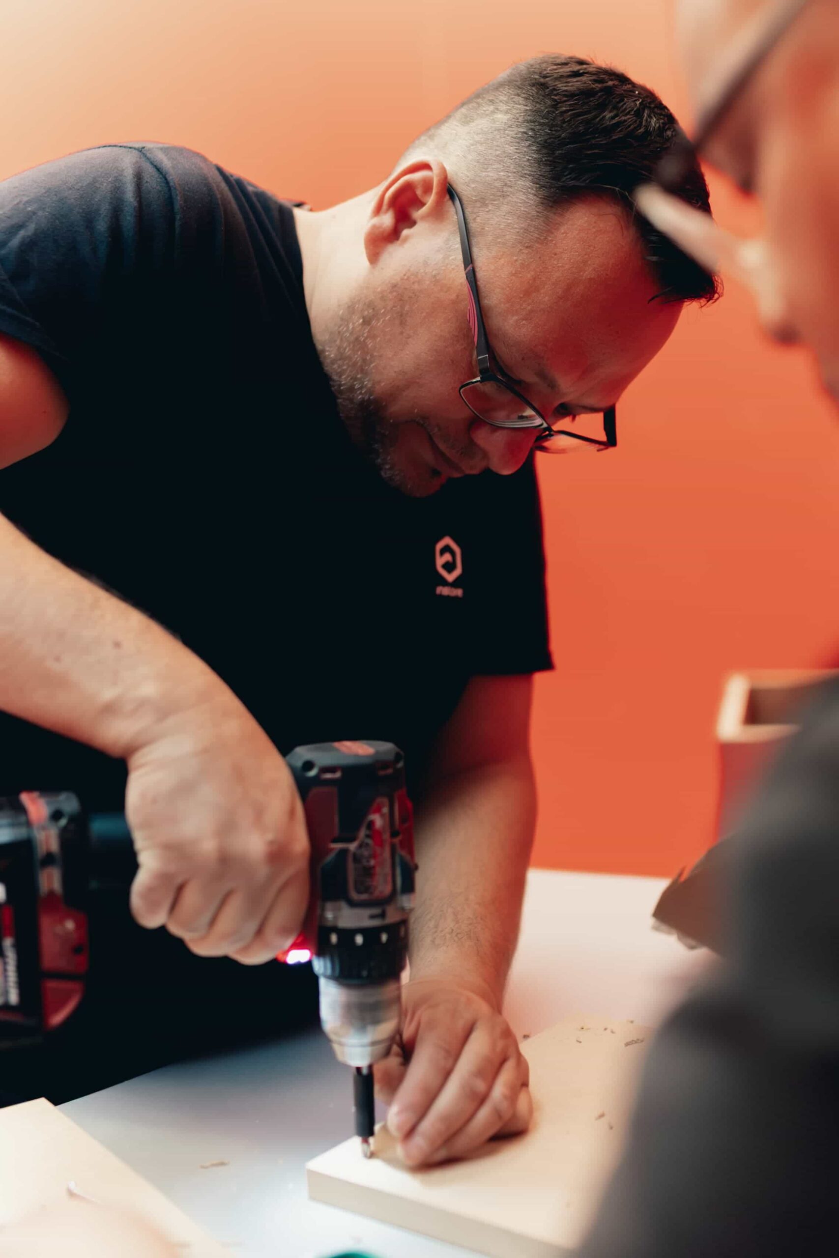 Montaje de un pop-up para New Balance