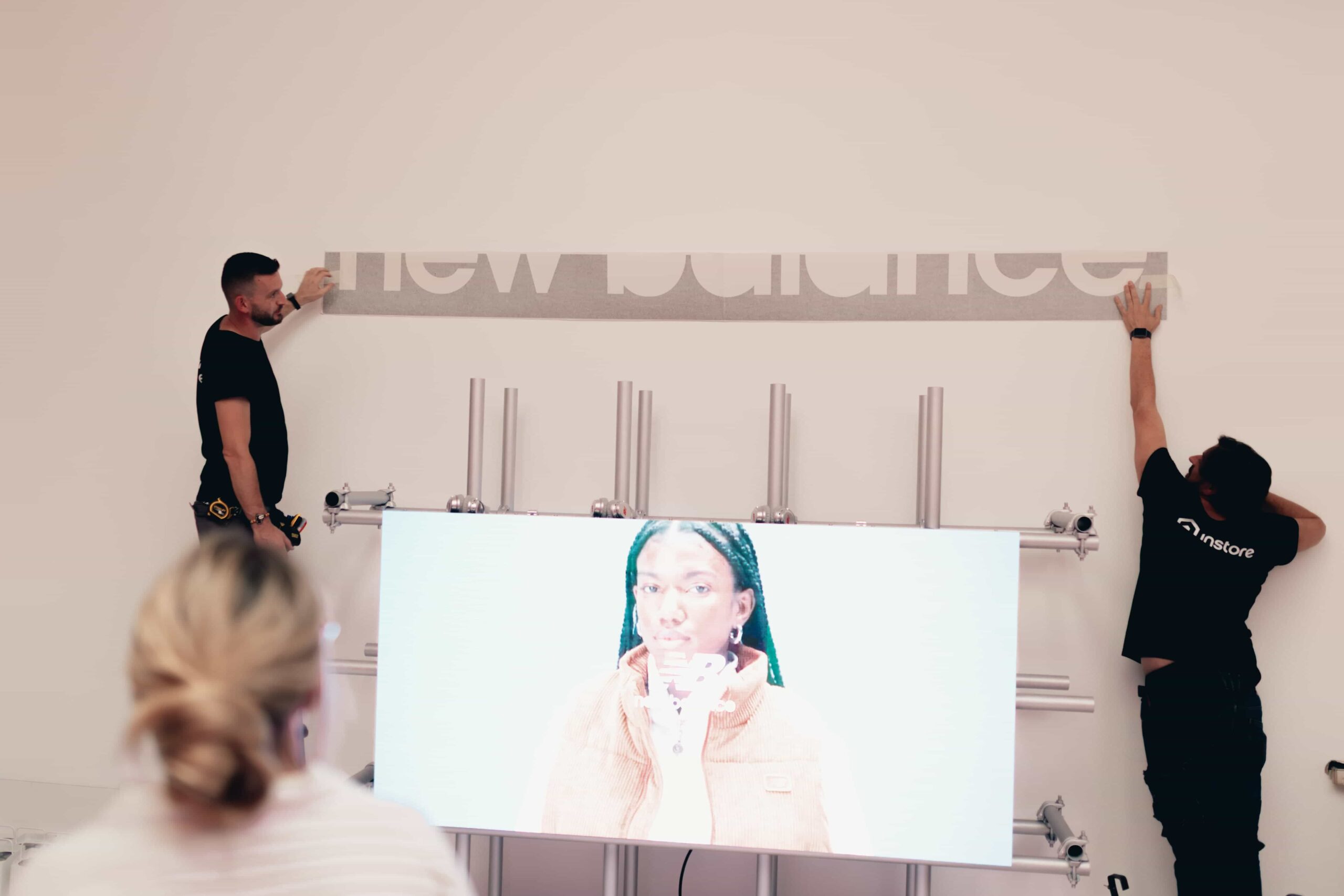 Producción de un pop-up para New Balance