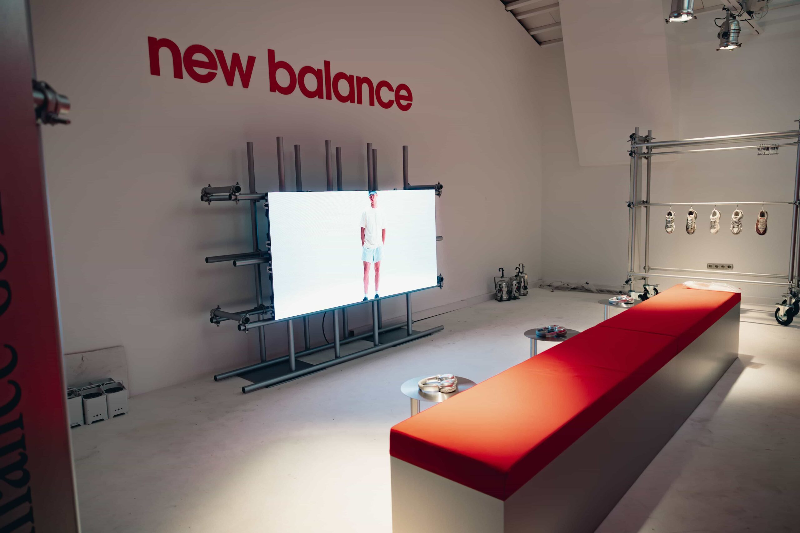 Pop-up de lanzamiento del Lifestyle Collection de New Balance.